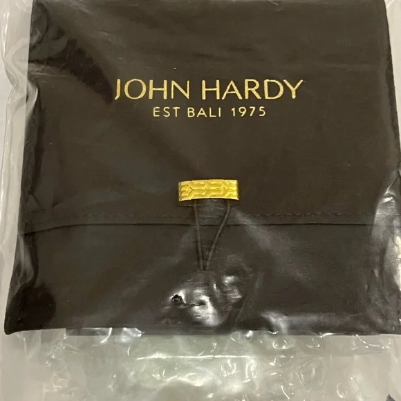 John Hardy Silver Teardrop Earrings - Picture 11 of 11